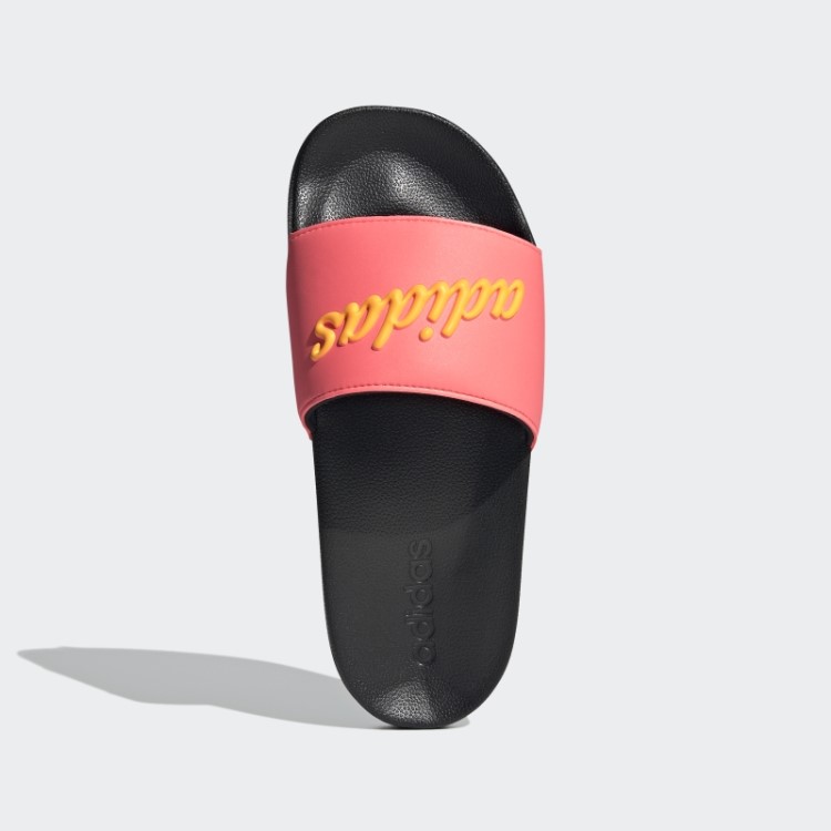 Slides De Banho Adidas Adilette Vermelho ácido