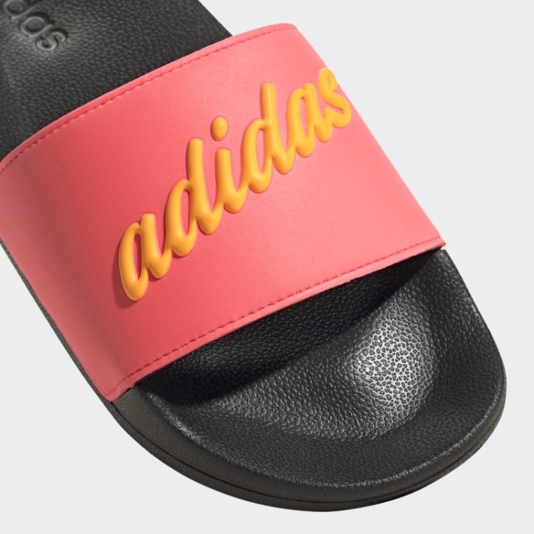 Slides De Banho Adidas Adilette Vermelho ácido