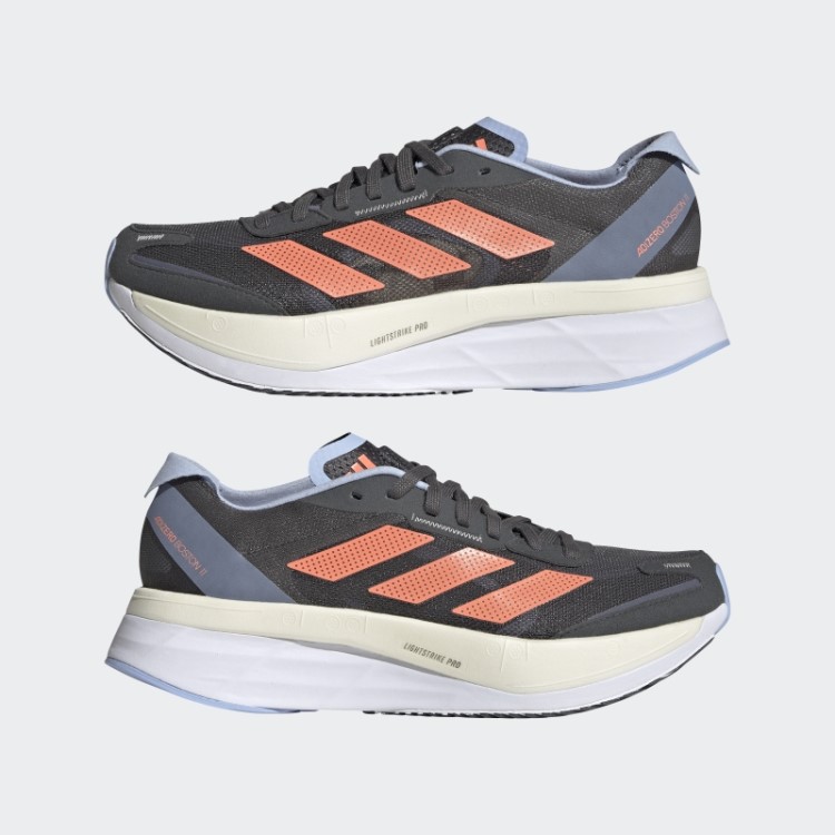 Tênis Adizero Boston 11 Cinza Adidas
