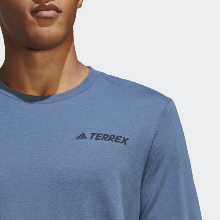 Camiseta Terrex Mountain Com Estampa De Aço Adidas