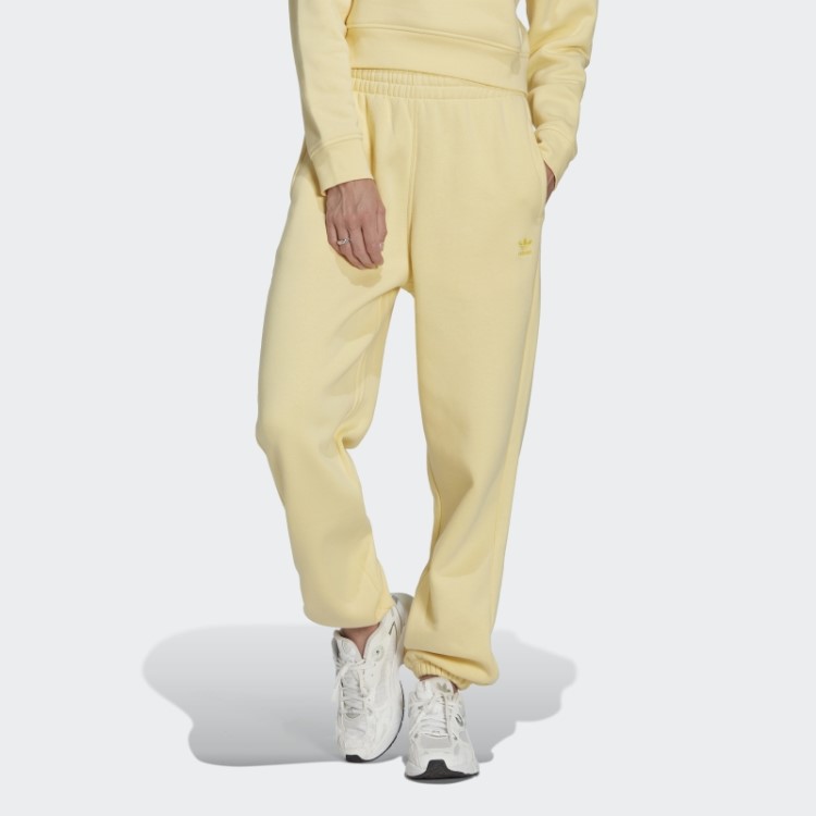 Jogger Amarelo Adidas Essentials Em Lã