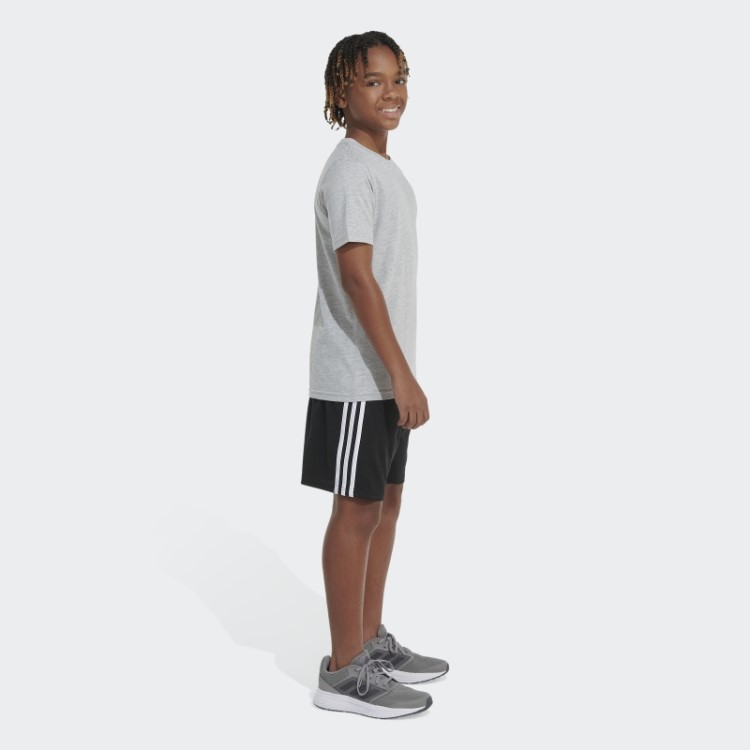 Camiseta Cinza Urze Adidas Essencial Logo Urze