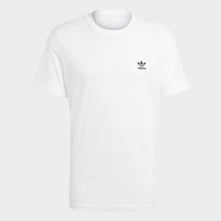 Camiseta Estilosa Com Trevo Essencial Adidas Branca