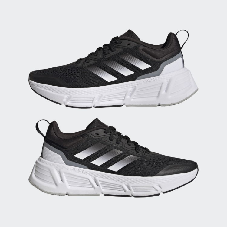 Sapatos Cinza Adidas Questar Quentes