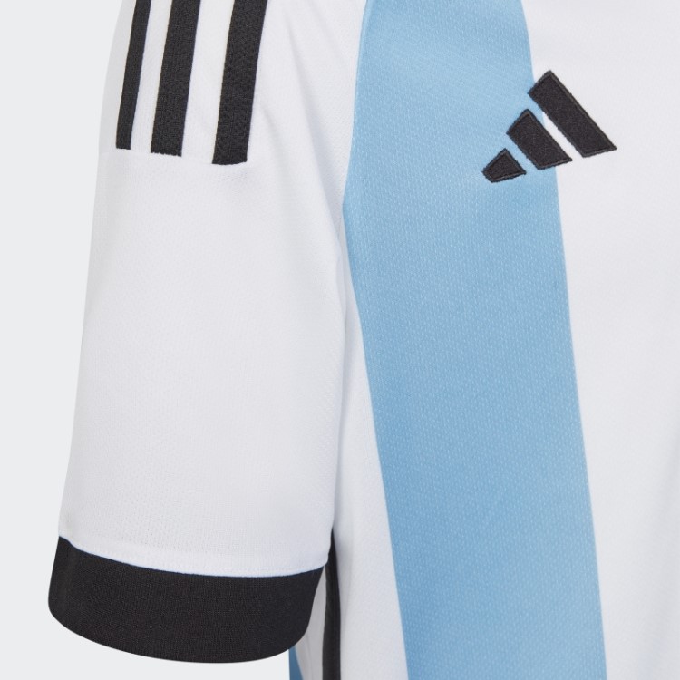 Adidas Argentina 22 Vencedores Home Jersey Júnior Branco