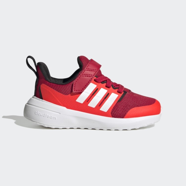 Tênis Adidas Scarlet Fortarun 2.0 Cloudfoam Com Renda Elástica