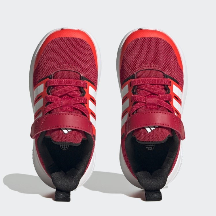 Tênis Adidas Scarlet Fortarun 2.0 Cloudfoam Com Renda Elástica