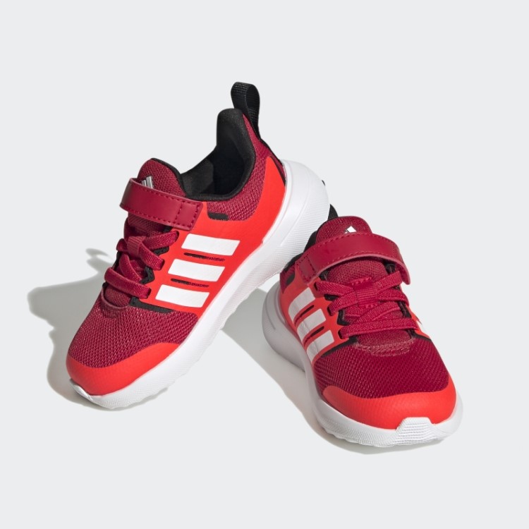 Tênis Adidas Scarlet Fortarun 2.0 Cloudfoam Com Renda Elástica