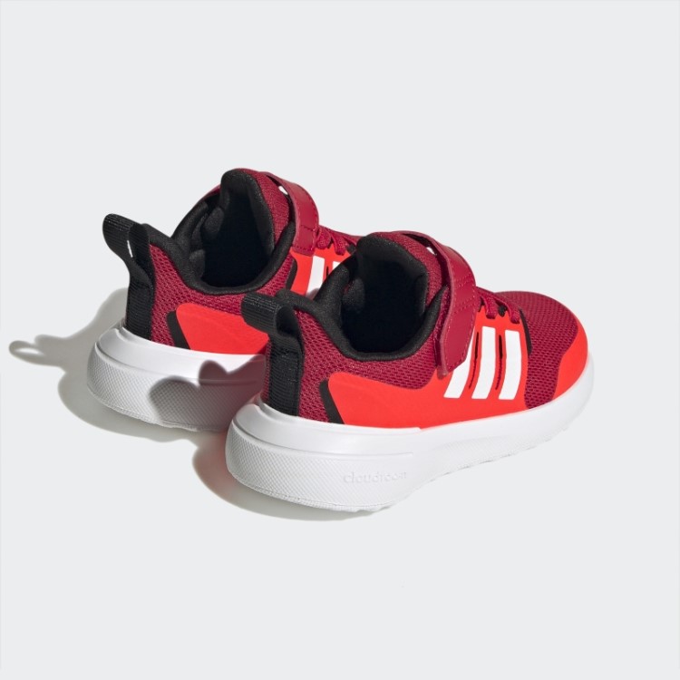 Tênis Adidas Scarlet Fortarun 2.0 Cloudfoam Com Renda Elástica