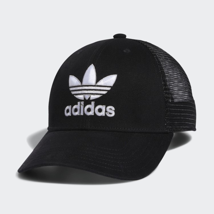 Boné Trucker Estruturado Adidas Preto