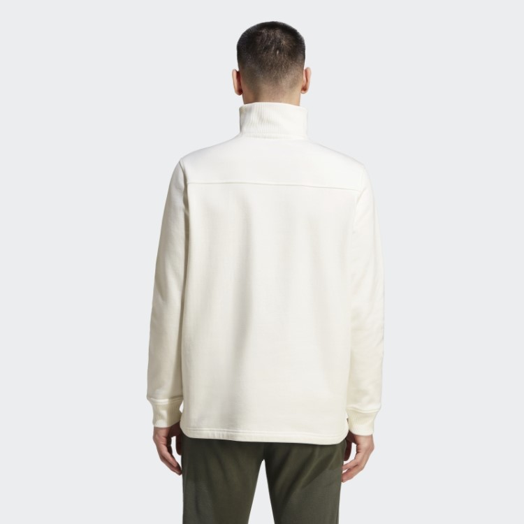 Bellshill Branco Meio Zíper Adidas