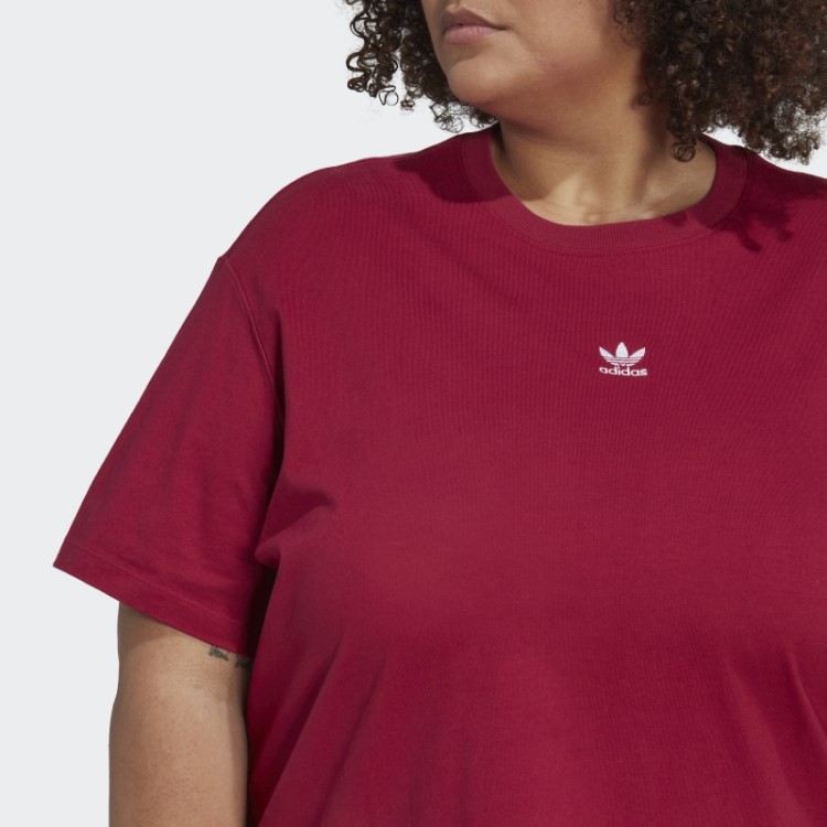 Camiseta Adidas (plus Size) Bordô