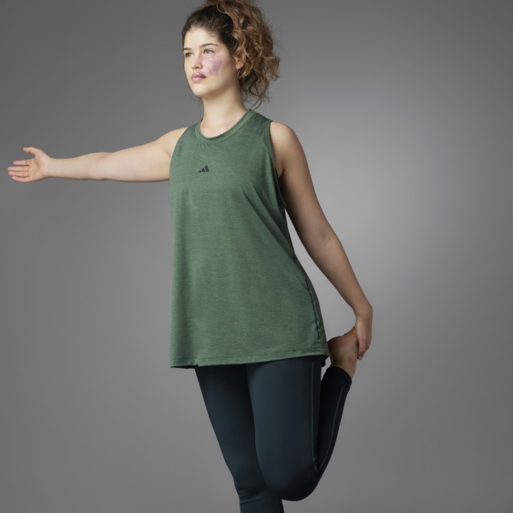 Regata De Yoga Adidas Green Oxide Authentic Balance