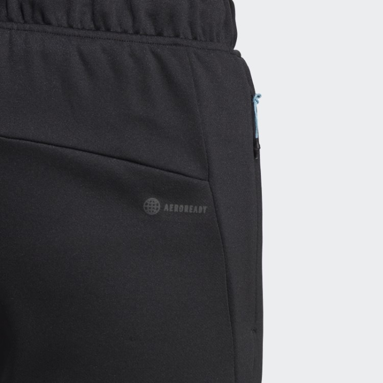Calça De Treino Com As Três Listras Train Icons Adidas Preta
