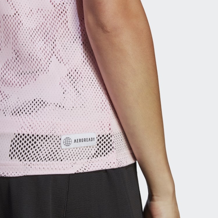 Regata De Tênis Rosa Melbourne Adidas