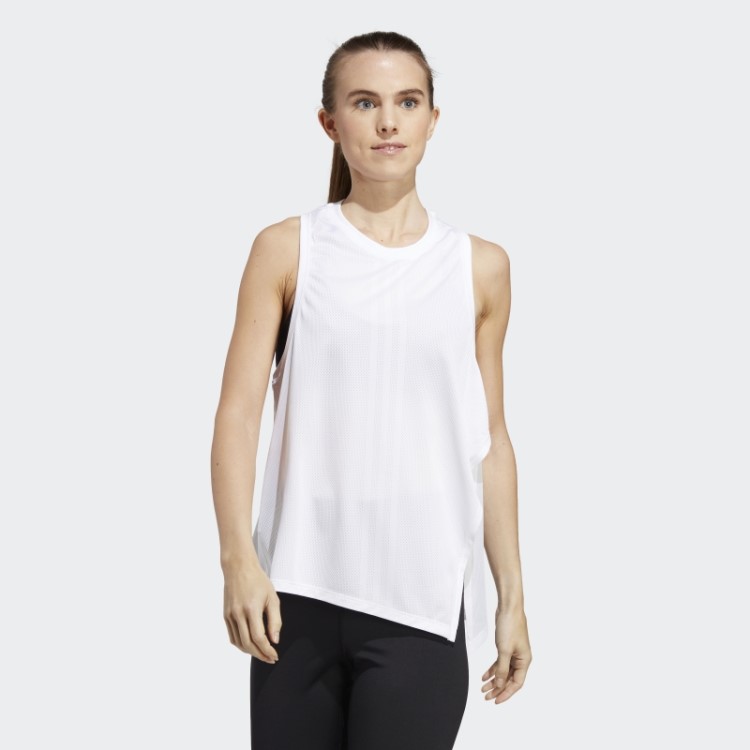 Regata De Treino Branca Hiit Aeroready Quickburn Adidas