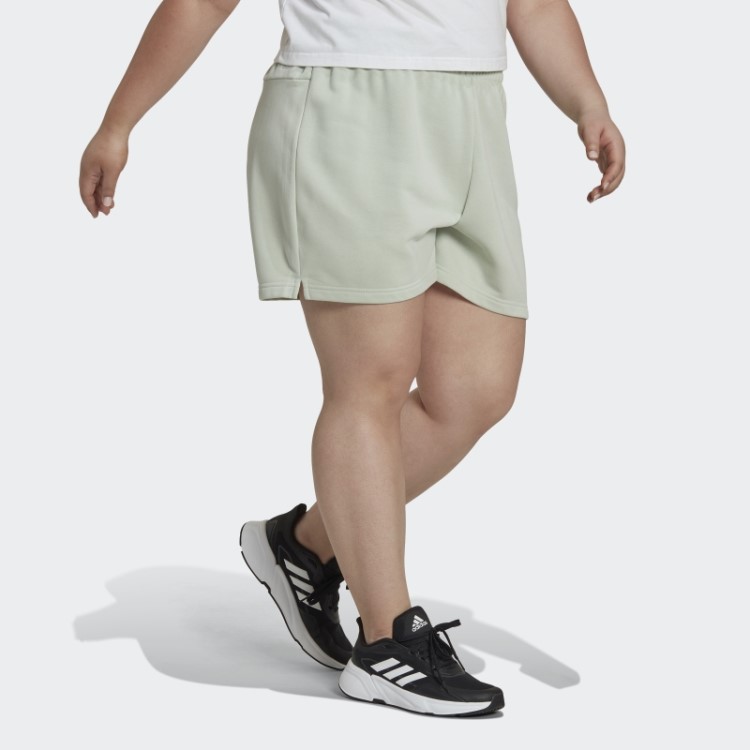 Bermuda Verde Slim Com Logo (tamanho Grande) Adidas