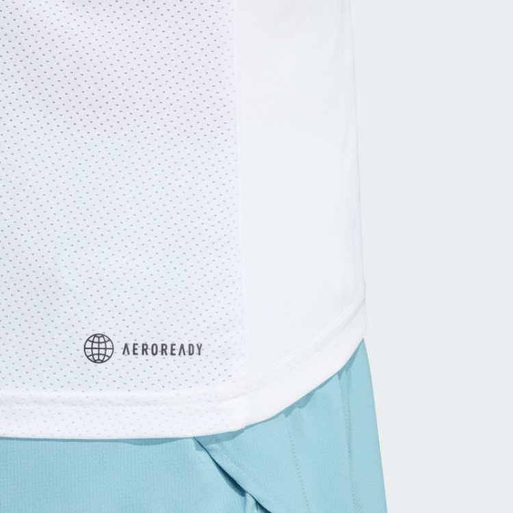 Regata Branca Adidas Club Tennis