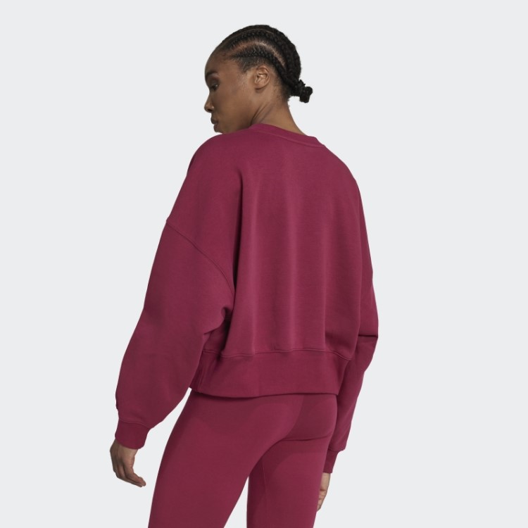Moletom De Lã Adicolor Essencial Bordô Adidas