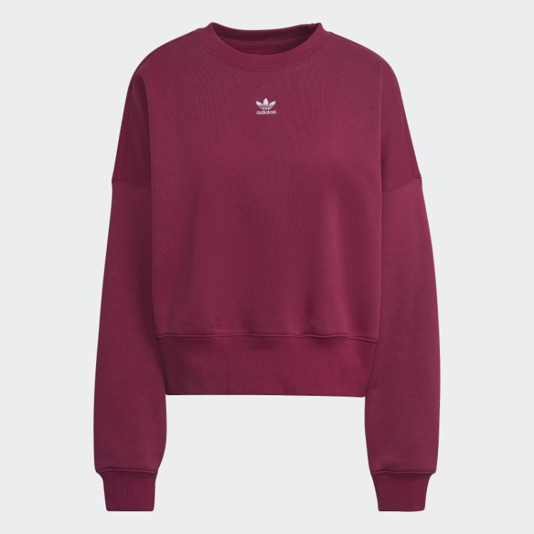 Moletom De Lã Adicolor Essencial Bordô Adidas