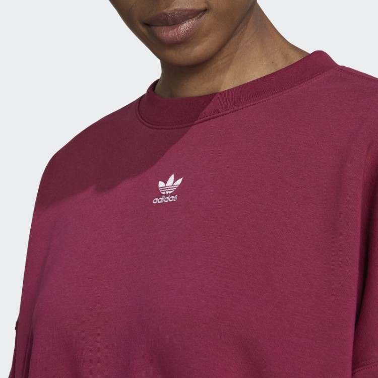 Moletom De Lã Adicolor Essencial Bordô Adidas