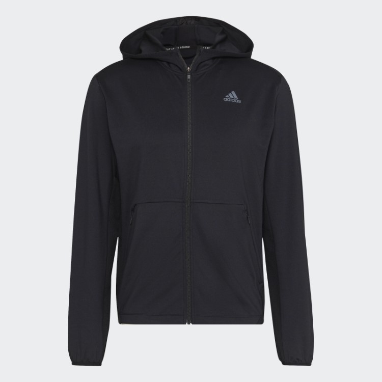 Moletom Com Capuz Preto Adidas Para Treino Hiit