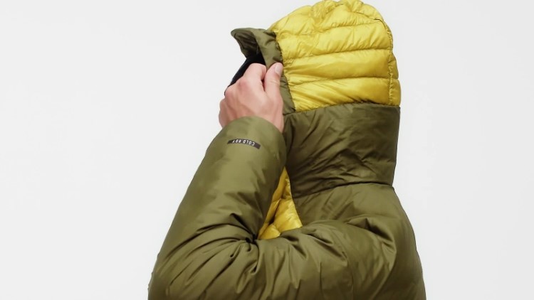 Jaqueta Com Capuz Adidas Terrex Myshelter Verde Oliva