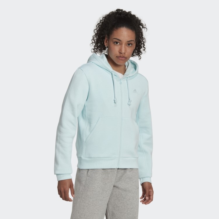 All Szn Moletom Com Capuz De Lã Azul Adidas