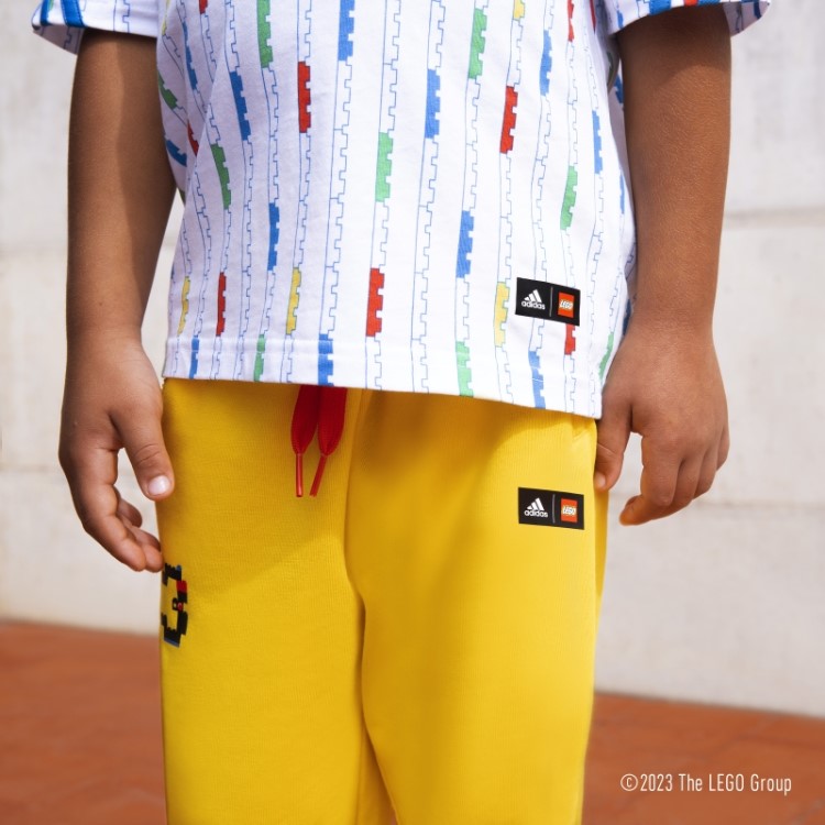 Calça Lego Adidas X Classic Amarelo Quente