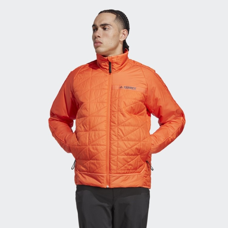 Adidas Terrex Jaqueta Com Isolamento Sintético Laranja