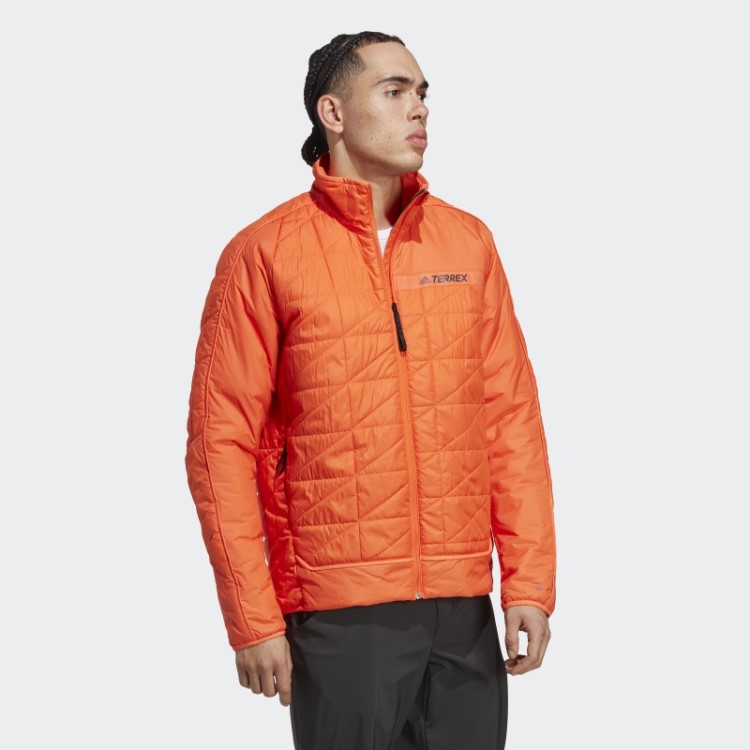 Adidas Terrex Jaqueta Com Isolamento Sintético Laranja