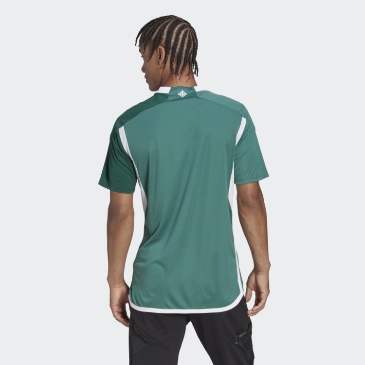 Camisa Casa 22 Da Irlanda Do Norte Adidas Tech Forest