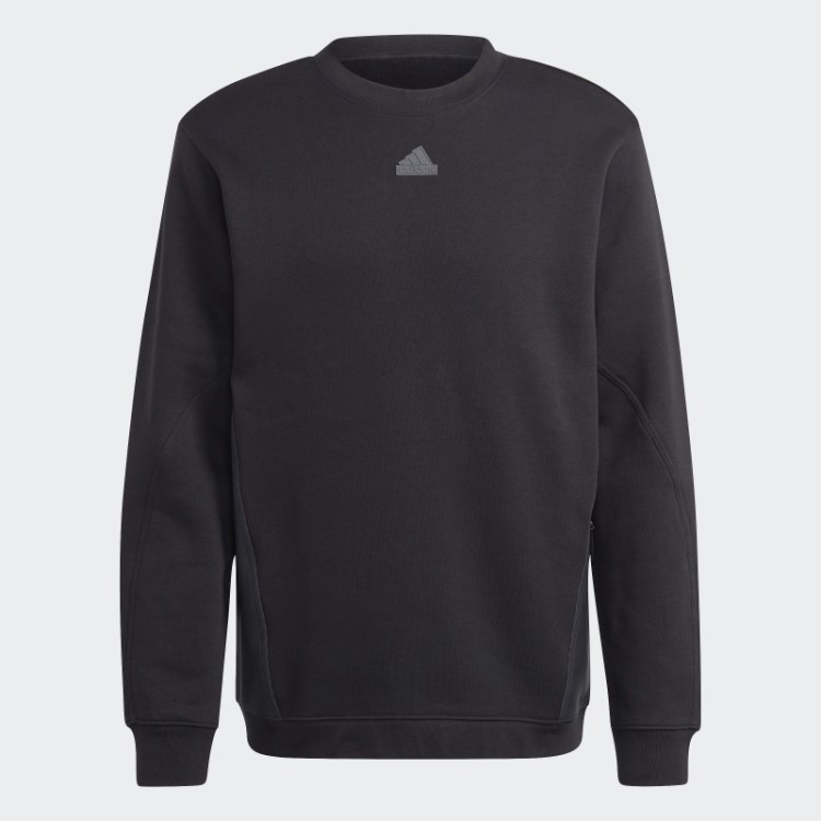Moletom City Escape Adidas Preto