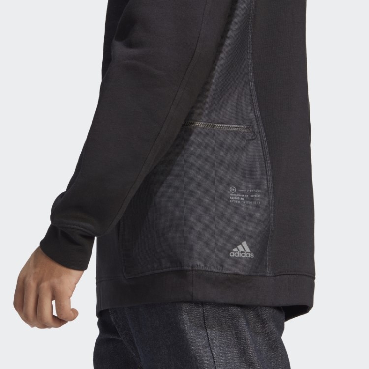 Moletom City Escape Adidas Preto