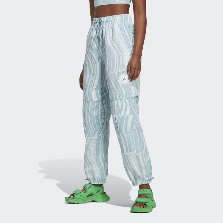 Branco Hot Adidas By Stella Mccartney Calça De Treino Truecasuals Estampada