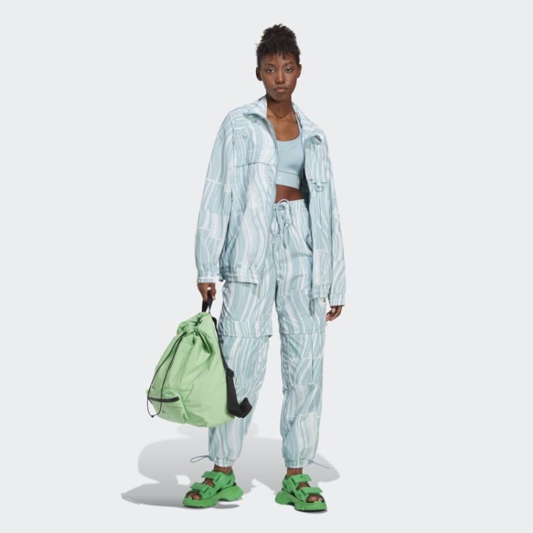 Branco Hot Adidas By Stella Mccartney Calça De Treino Truecasuals Estampada