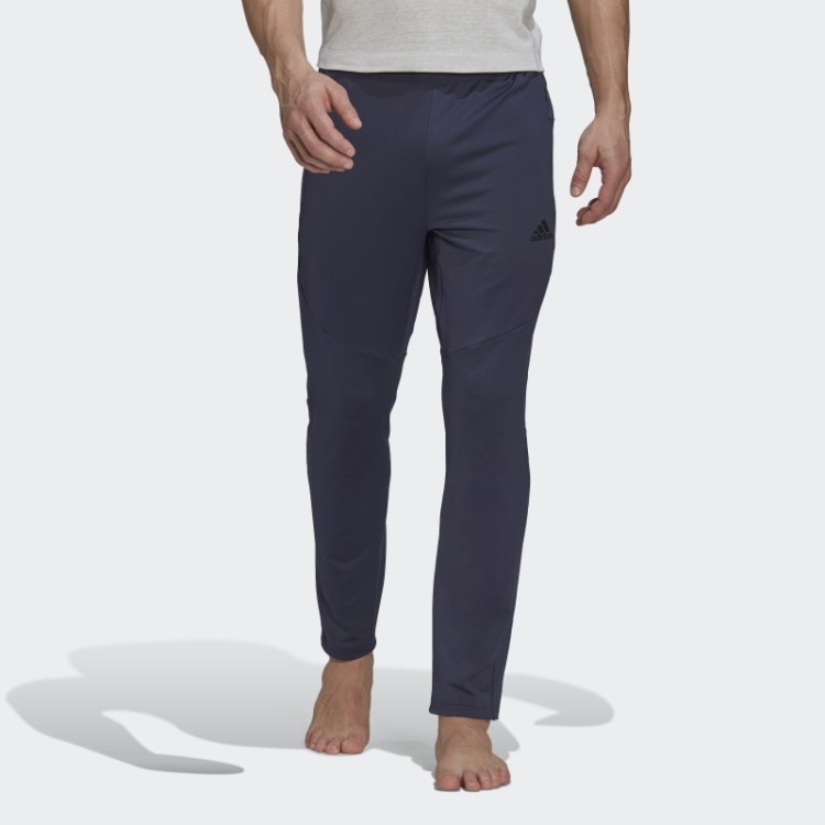 Calça Adidas Aeroready Yoga 7/8 Azul Marinho