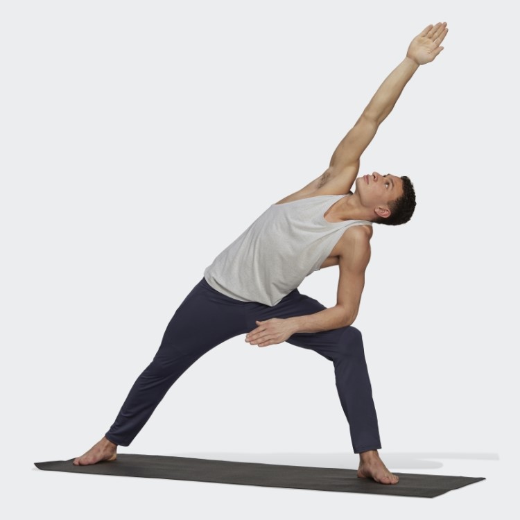 Calça Adidas Aeroready Yoga 7/8 Azul Marinho