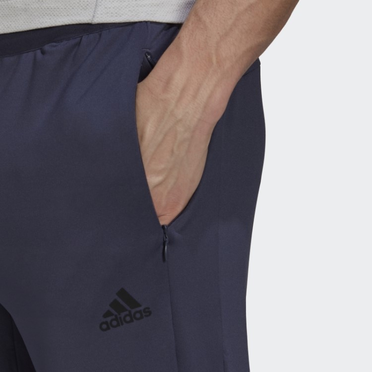 Calça Adidas Aeroready Yoga 7/8 Azul Marinho