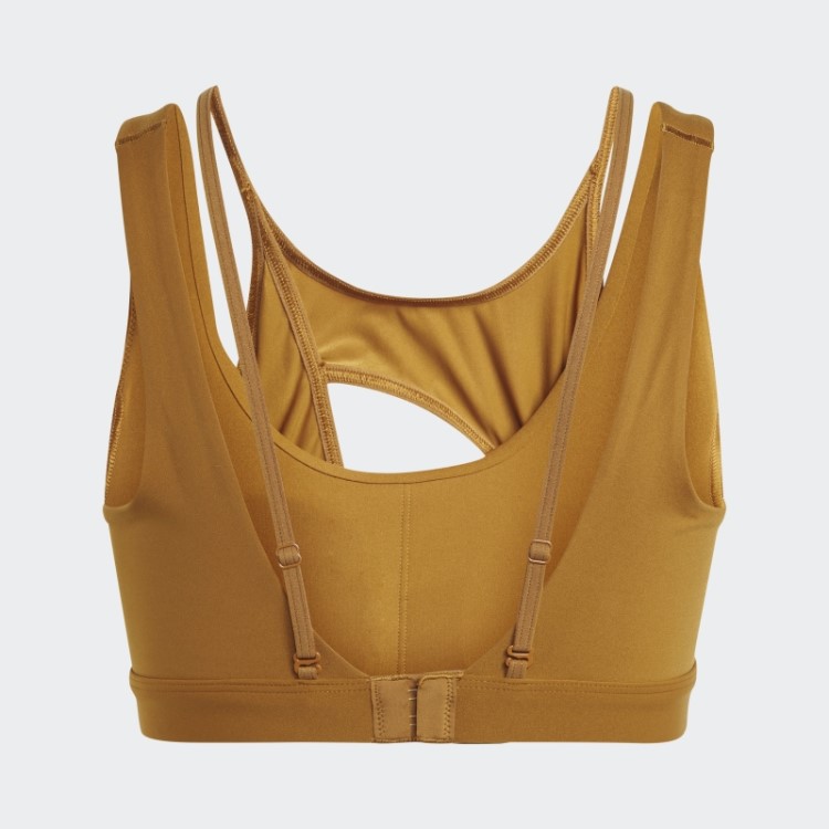 Sutiã De Suporte Médio Adidas Powerimpact Luxe Azul Com Moda