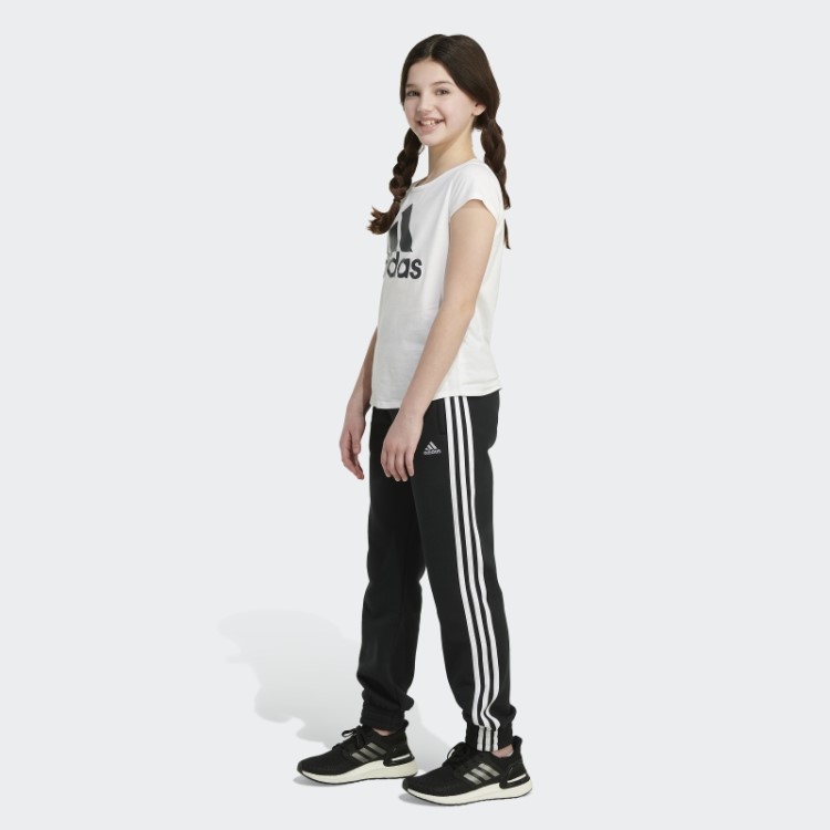 Jogger De Lã Com As Três Listras Preto Adidas
