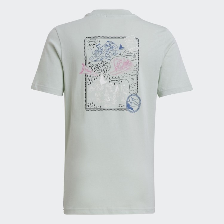 Camiseta Disney Mickey E Seus Amigos Verde Adidas