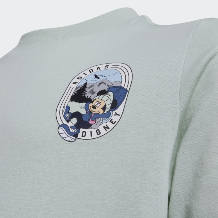 Camiseta Disney Mickey E Seus Amigos Verde Adidas