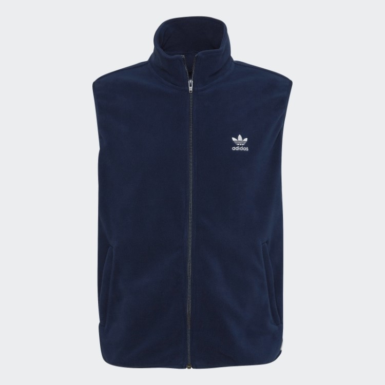 Colete De Lã Com As Três Listras Adicolor Adidas Night Indigo