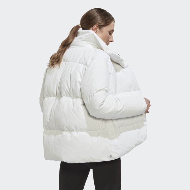 Jaqueta Big Baffle Down Adidas Branca