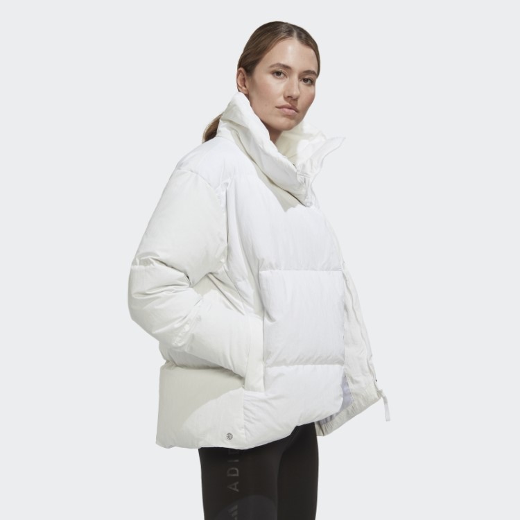 Jaqueta Big Baffle Down Adidas Branca