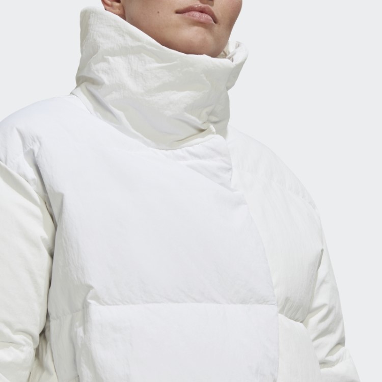 Jaqueta Big Baffle Down Adidas Branca
