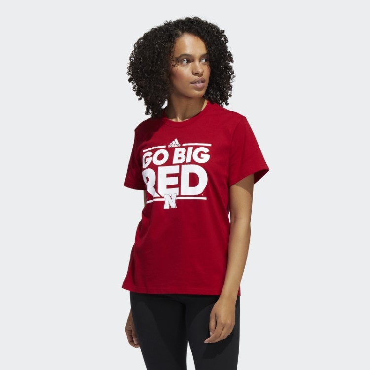 Camiseta De Manga Curta Playmaker Vermelha Adidas