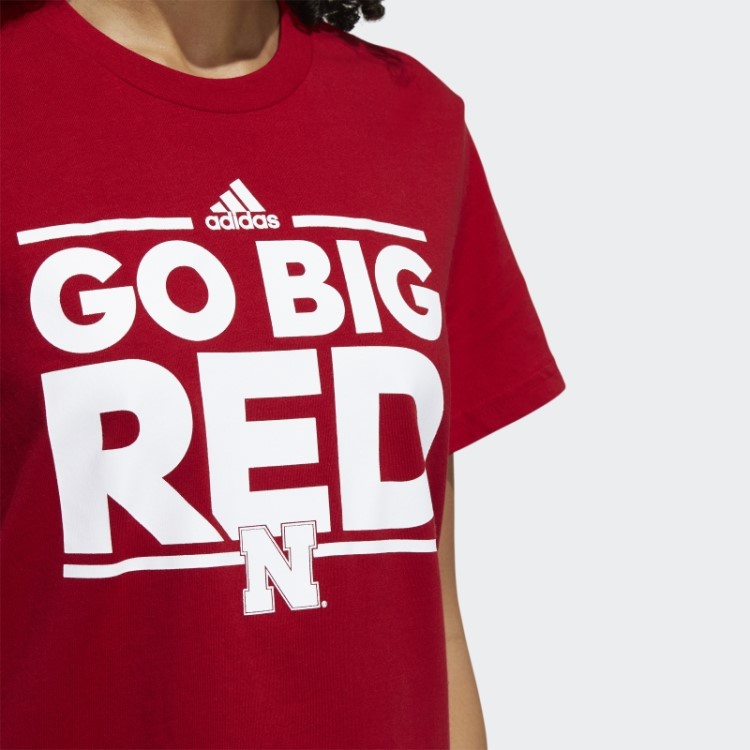 Camiseta De Manga Curta Playmaker Vermelha Adidas
