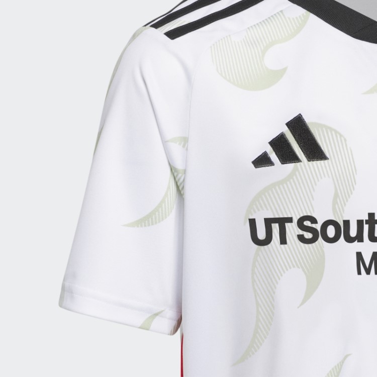 Camisa Do Fc Dallas 23/24 Away Adidas Branca